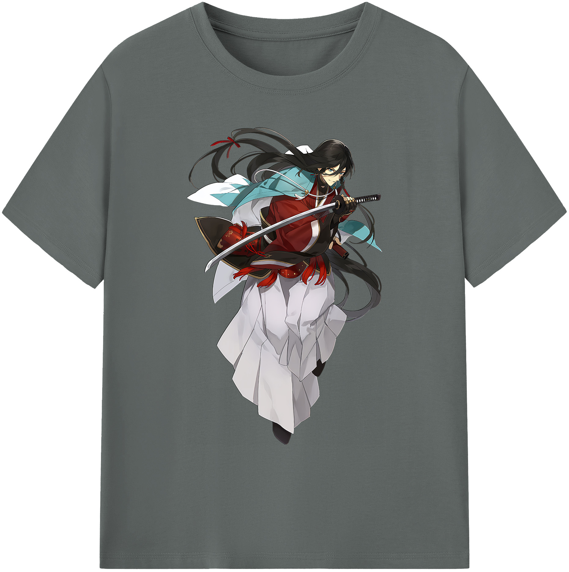 （画像用） 刀剣乱舞 Touken Ranbu 綿100％ メンズ半袖Tシャツ｜肌触りやわらか＆通気性